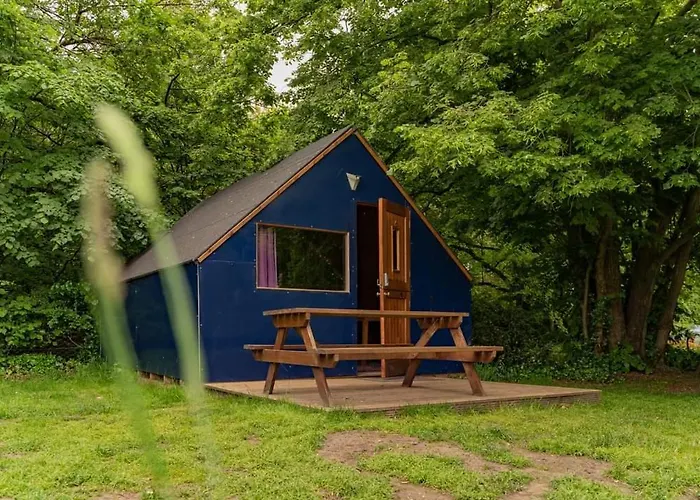 Bell Tent Glamping At Royal Victoria Country Park